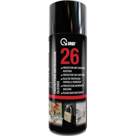 Bomboletta spray protettivo antiruggine oleoso per tutti i metalli Vmd 26