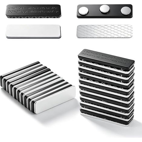Curtain Magnets 45 x 13 mm Magnetic Curtain Magnet for Window Curtains Mosquito Net Window Magnetic Clips Magnets Curtain Clips Door Curtains (1/5)