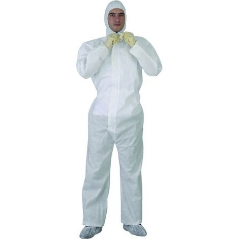 Combinaison BASICLEAN CONFORT Cat III Types 5 & 6 SMS TL - SEGETEX-EIF - CS7023 (1/2)