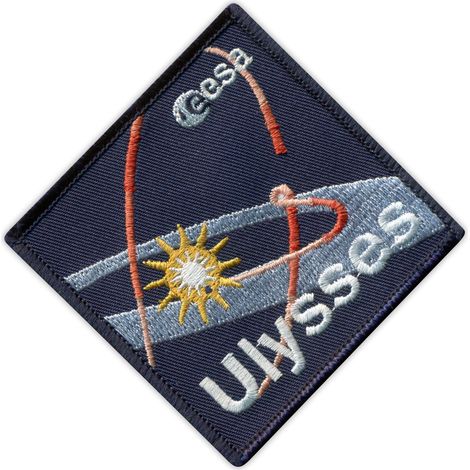 Patchion Ulysses esa - Iron-on / Heat Seal Backing - Toppa/Distintivo/Emblema Ricamato