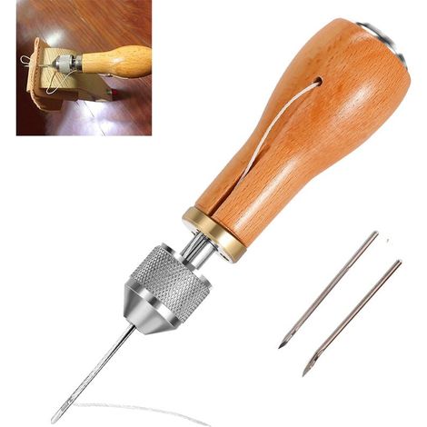 Kit D Outils De Reparation De Piqu A Main Professionnel Pour Piqu Rapide Pour Le Cuir Et Les Tissus Lourds (1/5)