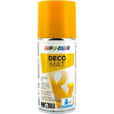 Peinture - DUPLI-COLOR - Jaune narcisse - 150 ml - Mat - Acrylique (1/5)