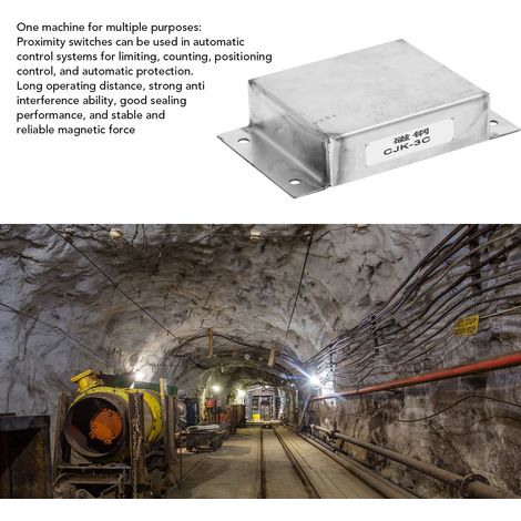 Magnetischer Kontaktschalter, störungsfreier und stabiler Magnetschalter für automatische Steuerungssysteme im Bergbau und in Hebezeugen, 24 V DC (1/5)
