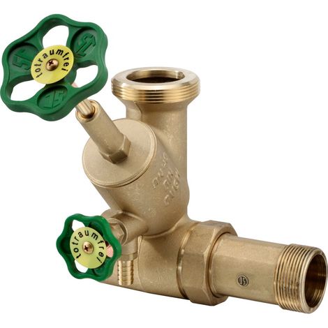 Schlösser Armaturen ABZWEIG-T-VENTIL, FREISTROM ST.SP, DN40, EING.1 1/2, OB.A.2 1/4 (1/4)