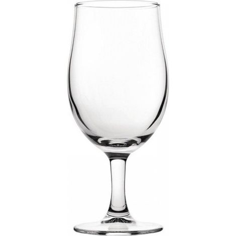 Verres à bière pression trempés nucléés 280 ml CE (lot de 12) - UTOPIA