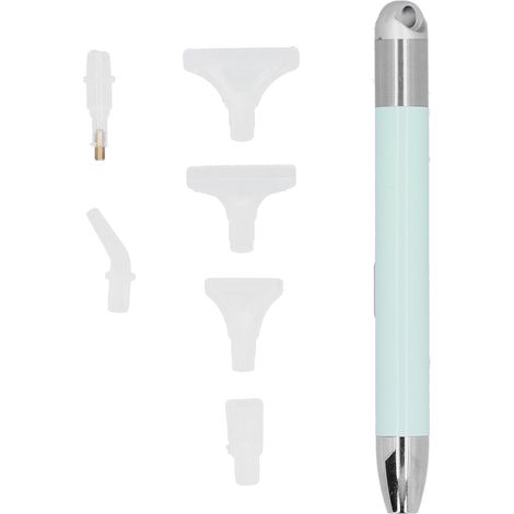 Diamond Painting Pen Lighting USB Rechargeable DIY CrossStitch Craft Tools 6Pcs Tip(Matcha Green ) (1/5)
