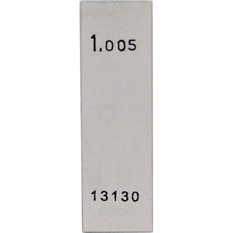 Cale étalon acier classe 1 à l'unité - 1,10 mm