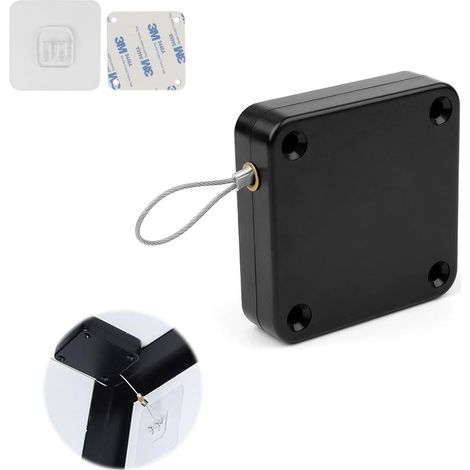 (Lunghezza della linea 1, lunghezza 2 m, Diametro di 1, 2 mm) Farm Automatica della Porta, una Porta che si chiude Armadio, Resistenza alla Trazione 1200 N, Agriturismo, Porta con Coulisse, Facile da (1/5)