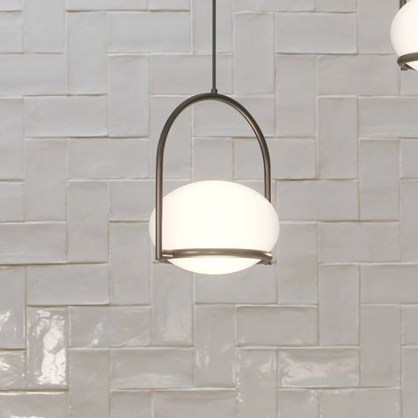 [GEBRAUCHT] B-Ware Ledsc4 Hängeleuchte Pendelleuchte Coco Schwarz Weiß Aluminium Kunststoff397