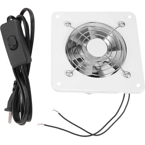 Ventilateur d'extraction d'air en ligne de 4 pouces pour conduit de ventilation (1/5)