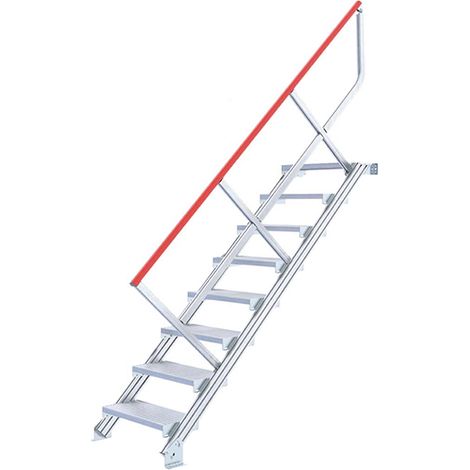 Scala industriale 15 gradini - Altezza raggiungibile 3.20m - 22110815/MCD