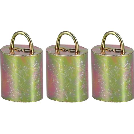 3pcs Alliage de Bétail Cloches Vache Cloche, Bétail épaissie de Vache de Moutons Broutant Les (Cloche n ° 5) (1/5)
