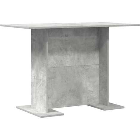 Maison Exclusive - Table de salle à manger / Table de repas Gris béton