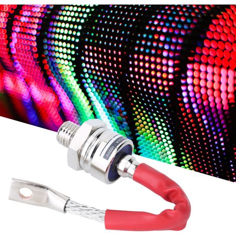 Diode Redresseur à Broche 1600V 100A Type Spirale, Filetage 16mm pour Alimentation (1/5)