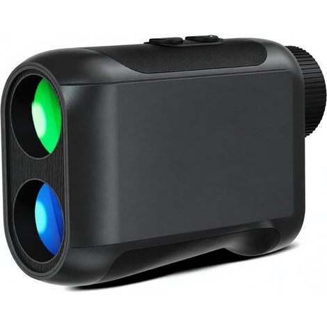 Télémètre de golf 600/800/1200/1500 m, écran tactile LCD, grossissement 6,5x, rechargeable USB, haut-parleur, pente, verrouillage drapeau (1/5)