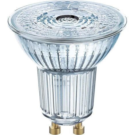 Lot de 6 x réflecteurs Spots LED Culot GU6 Blanc chaud 2700 K 2 virgule 60 W équivalent 35 W LED STAR PAR16 pour jardin (1/5)
