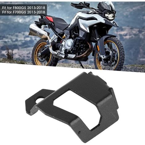 Motorradmodifikation 2013-2018 F800GS 700GS CNC hinterer Bremsflüssigkeitsbehälter Schutzrahmen, Motorrad-Bremsflüssigkeitsbehälter Schutzabdeckung, schwarz. (1/5)