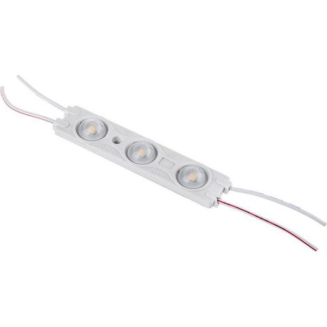 Módulo LED V-TAC SMD2835 de 1,5 W, 100 lm/W, 12 V, 3 LED verdes, IP67, cables de soldadura (1/5)