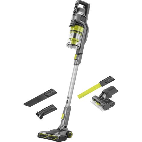 Aspirateur Balai 18V - 30 AW - 820 L/Min - 600 ML - Se maintient Droit - Livré avec 1 Brosse motorisée, 1 tête de 24 cm, 1 suceur Plat (sans Batterie) (1/5)