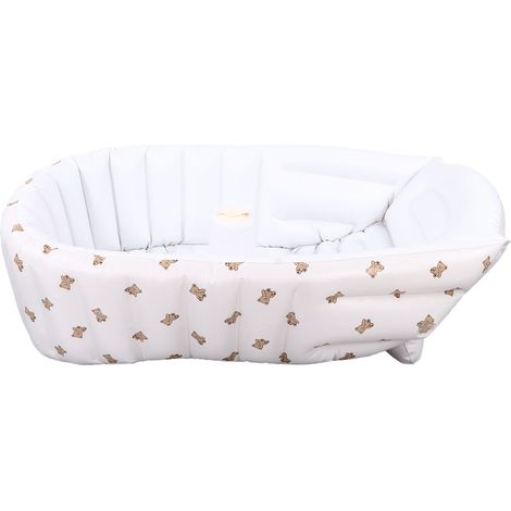 Baignoire Gonflable Bébé Portable - Modèle Ours, Facile à Plier pour Voyages et Maison (1/5)