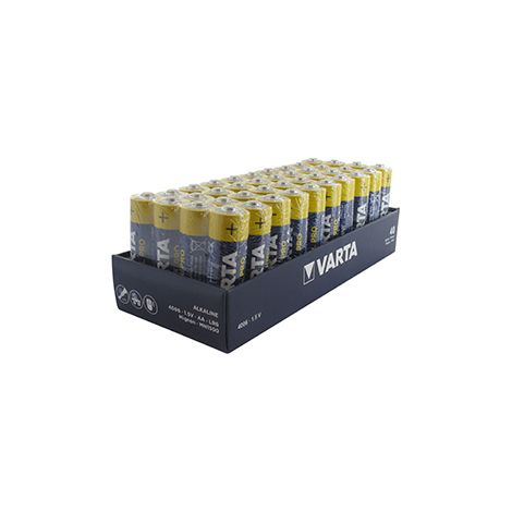 Pack Atelier mit 40 Varta Industrial Alkaline Batterien 1,5V Typ AA LR6