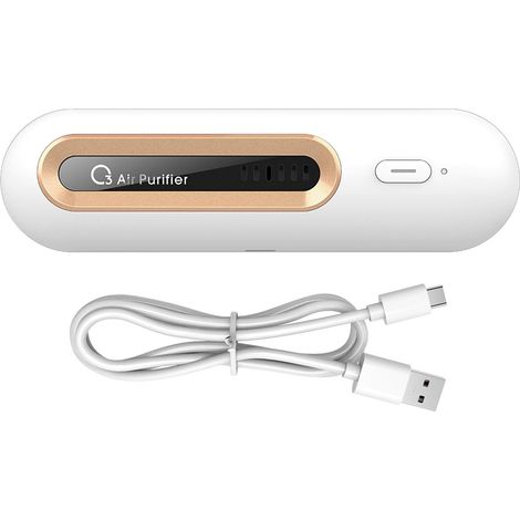 DÉSODORISANT RECHARGEABLE POUR RÉFRIGÉRATEUR - Éliminateur d'odeurs compact, purificateur d'air naturel pour réfrigérateur, petit appareil désodorisant pour la maison, la cuisine, le placard, la boîte (1/5)