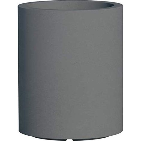 Vase en polymère gris Monacis Venusio - Ø 40 cm. - h 50cm. (1/4)