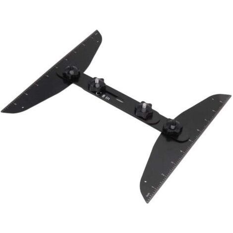 Outil de Gabarit de Marche d'escalier, Jauge de Marche d'escalier Durable et Robuste pour étagères (Robe Lingerie Chat Noir) (1/5)