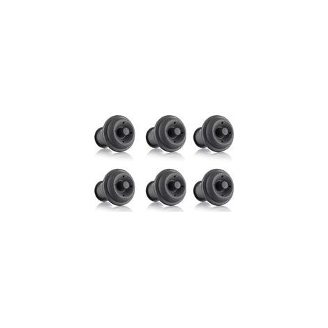 Lot de 6 bouchons pour pompe vide, gris – (1/5)