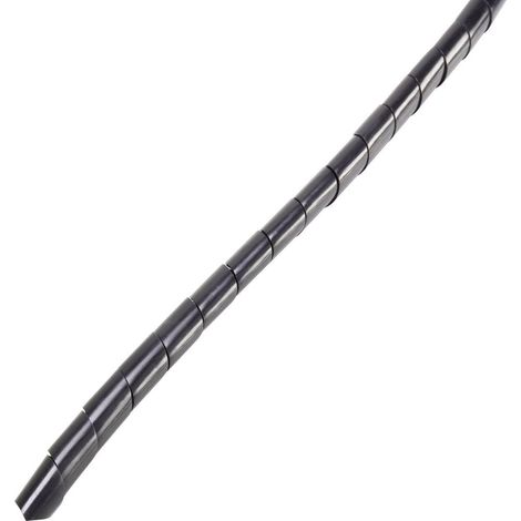 Gaine spirale 9 à 65 mm Conrad Components CG12-Black noir 5 m S935351