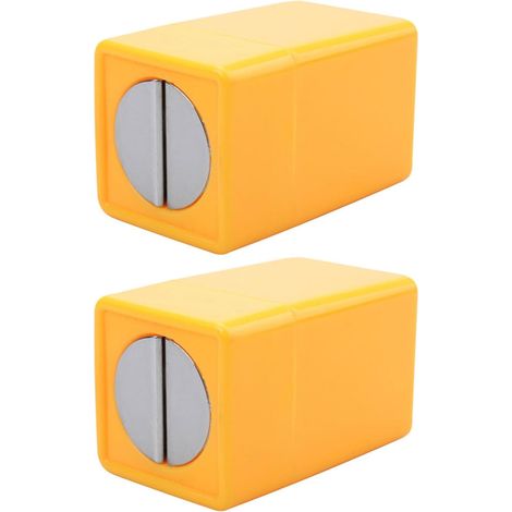 2pièces Boîte de Rangement pour Lames Cassées Contenant Sécurisé et Compact pour Déchets de Lames Stockage Portable pour Maison et Bureau (1/5)