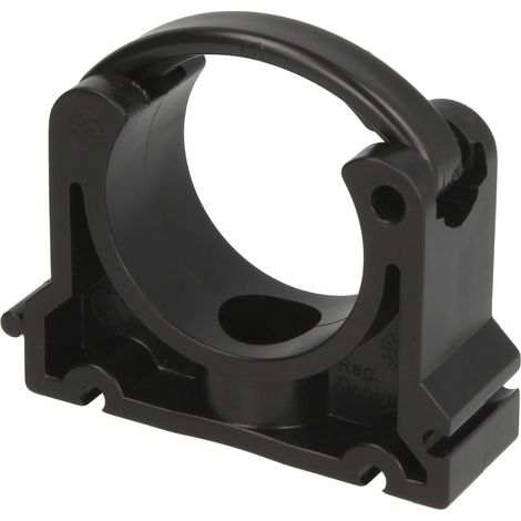 Collier PVC pour tube fléxible inox solaire isolé Ø12 (40mm)