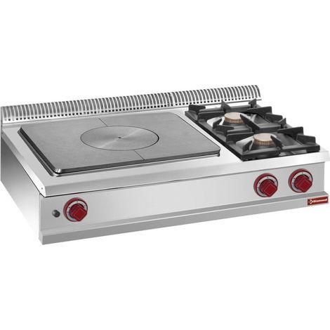 Cuisinière 2 feux - plaque gauche-gaz - Diamond (1/4)
