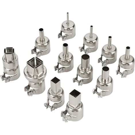 Kit de 12 buses pour pistolet thermique, accessoire pour station de soudage à air chaud 850. (1/5)