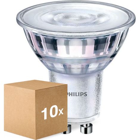 Lot 10x Philips Corepro LED Spot GU10 PAR16 3.5W 265lm 36D - 830