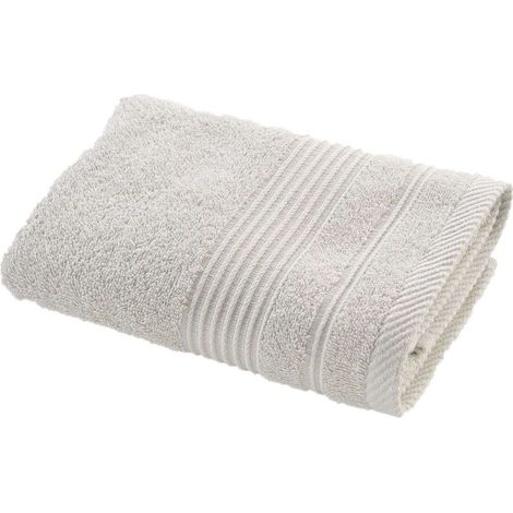 Serviette de toilette en éponge unie DAYTA (1/3)