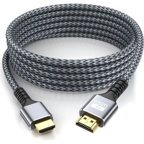 Câble HDMI 4K 7M-KAL-HDMI 2.0,4K@60Hz,3D,Arc,Plaqué Or,Ethernet,Audio/Vidéo,Xbox/PS4/PS5/PC (1/5)