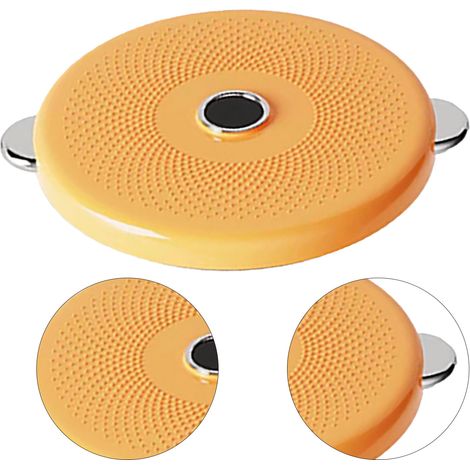 Planche de torsion en PP et ABS antidérapant, facile à utiliser et légère, pour la musculation du tronc (orange). (1/5)