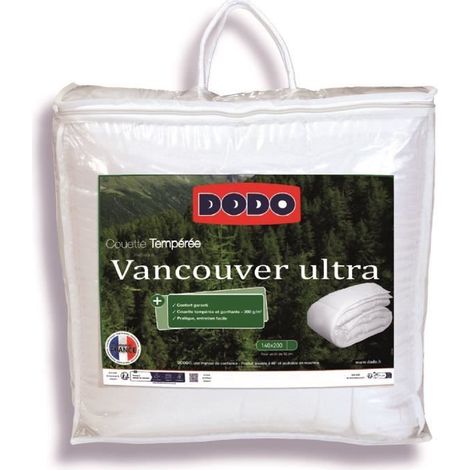 Couette VANCOUVER DODO - 140x200 cm - Ultra tempérée - Fabriqué en France (1/4)