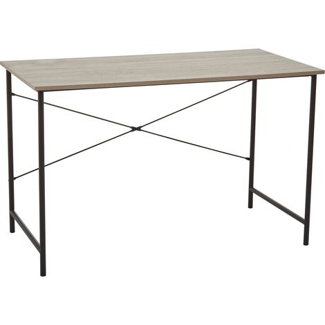 Premier Housewares Bradbury Grey Oak Desk (1/5)