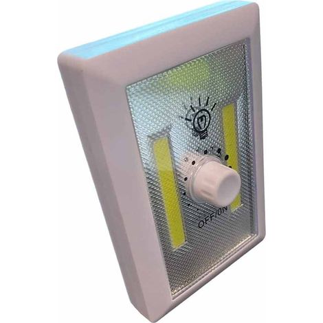 Punto luce led a batteria per armadio lampada adesiva dimmerabile luce da notte (1/2)