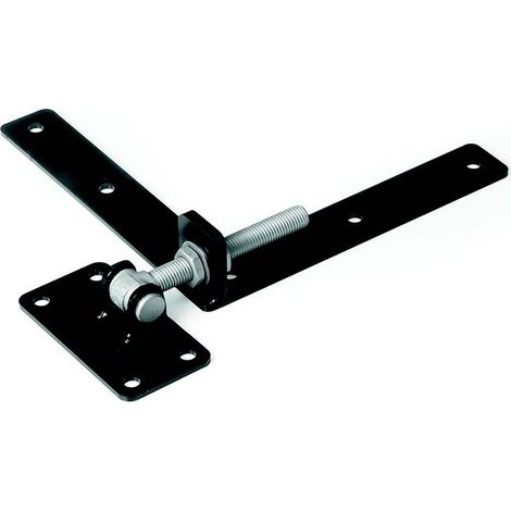 Kit penture équerre et gond main gauche longueur 600 mm pour portail en bois jusqu'à 225 kg - FRATELLI COMUNELLO SPA