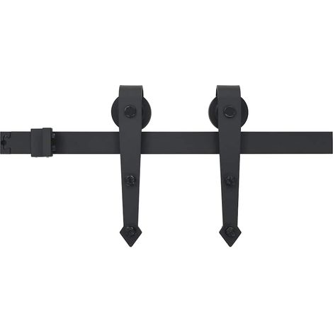Maison Exclusive - Kit de herrajes para puertas correderas SKIEN
