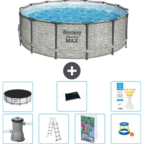 Bestway Bestway Steel Pro MAX Ronde - 427x122 cm - 8-pièces S559 (1/4)