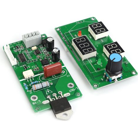 Module de commande numérique 40A pour machine à souder par points avec régulation du temps et affichage digital (1/5)