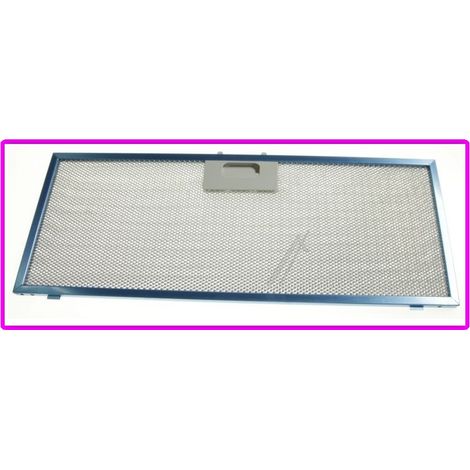 Filtre métal pour hotte Whirlpool Elica Ariston 459x178mm FKA43 Eurofilter