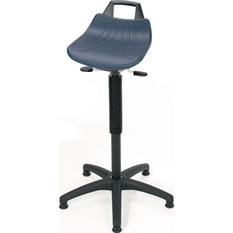 Ausilio per la posizione eretta Sedile in schiuma integrale PU h.610-860mm Ku.-pedane a rotelle LOTZ (1/2)