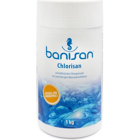 Banisan Chlorisan Chlor-Granulat Chlorgranulat 1,0 Kg für Whirlpools 25201000