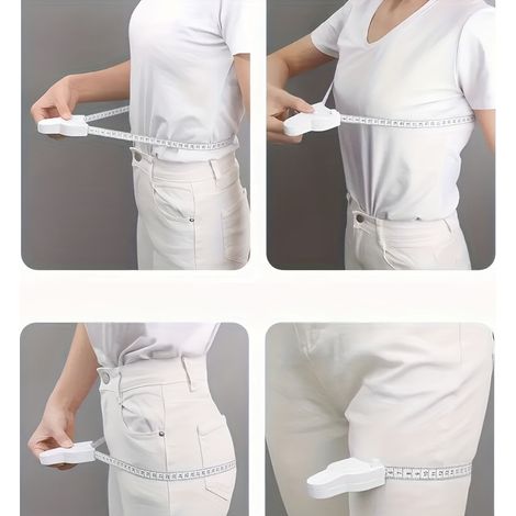 Lot de 1 —Mètre ruban souple 3D rétractable en forme de Y(Graduation en centimètres)—Un outil indispensable pour les travaux manuels