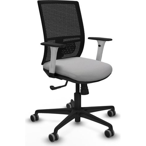 Chaise piqueras y crespo ergonomique blanc dossier ajustable (1/2)